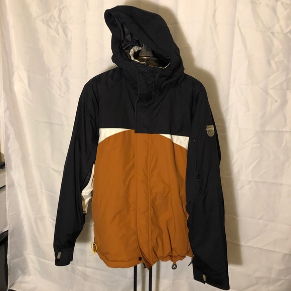 Retro 90’s Snowboard Jacket Faux Sherpa lining size XL - Picture 8 of 12